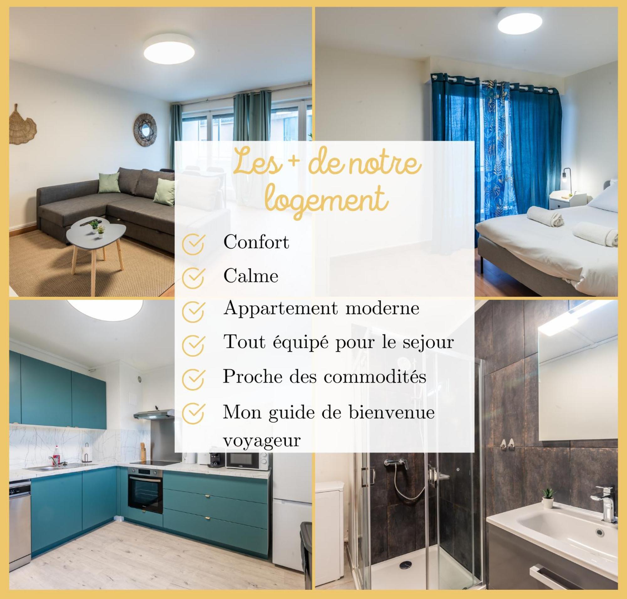 T2 I Moderne I Gaillard Apartment Bagian luar foto